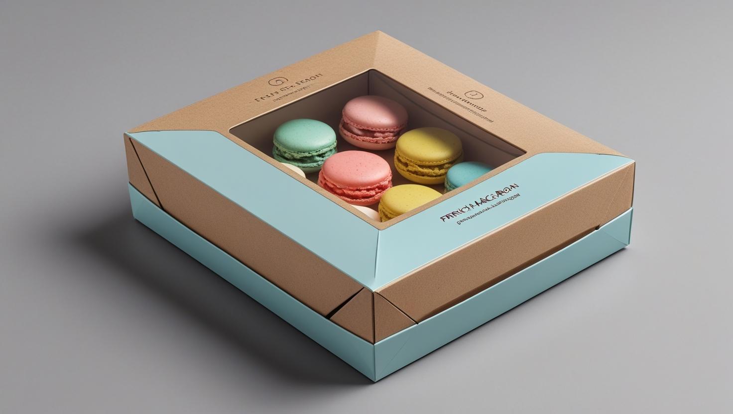 Custom French Macaron Boxes - Image 1